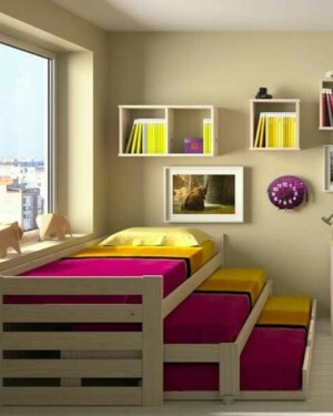 Cama en Tarima