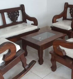 Sala Rustica Egipcia en Madera