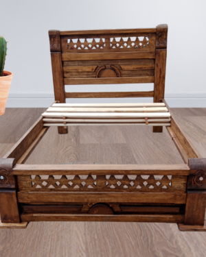 Cama en Madera Estrellas