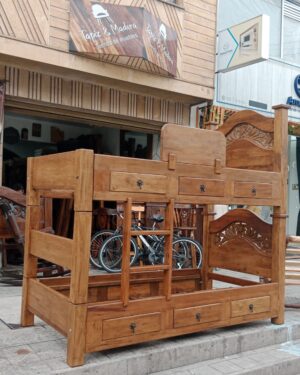 Camarote en Madera Curvo cajones