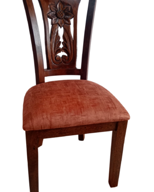 Silla de comedor Chaleco tallada