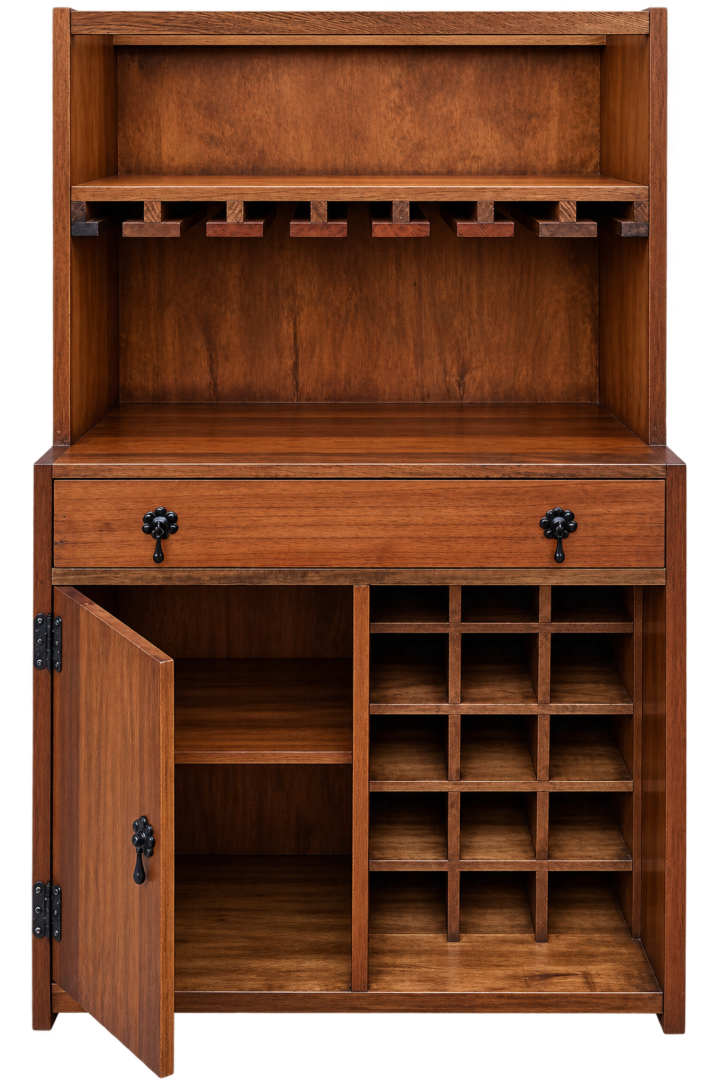 Mueble Bar Colonial en Madera - Imagen 2