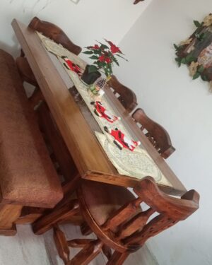 Comedor En Madera Sofía 7 puestos