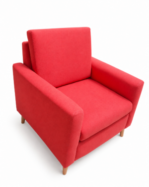 Poltrona Sillón Moderno Confort Coral – Tapiz & Madera