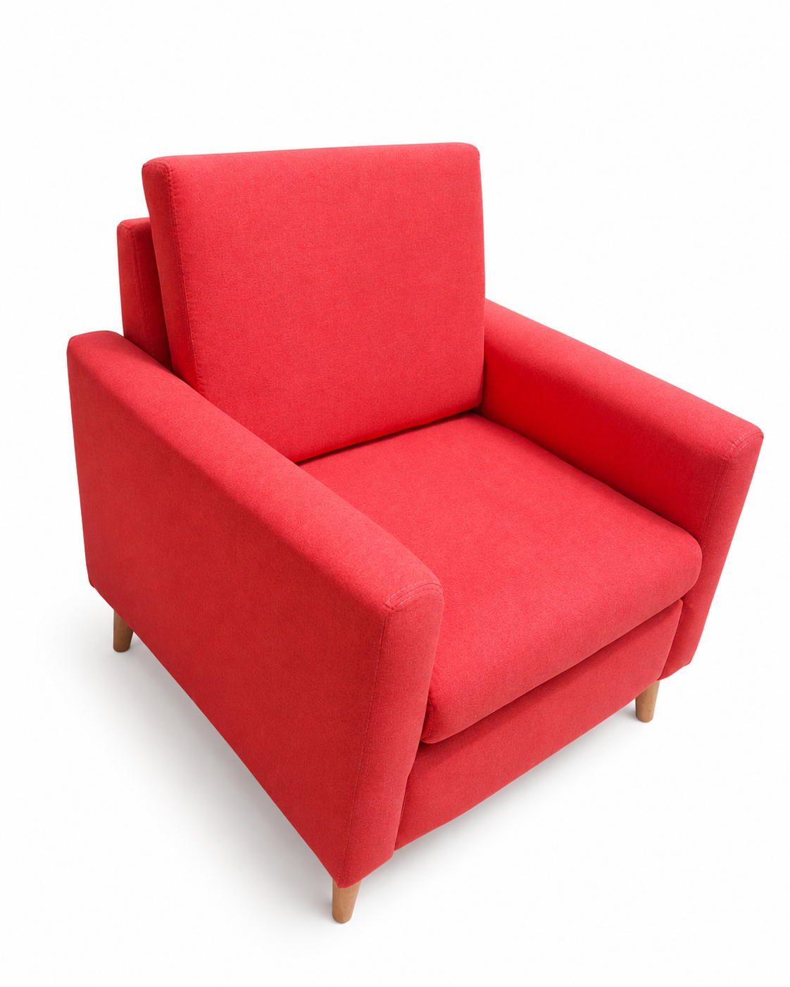 Poltrona Sillón Moderno Confort Coral – Tapiz & Madera