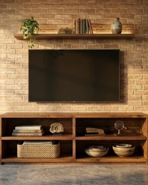 Mueble de TV en Madera Maciza